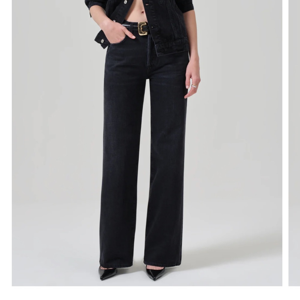 NEW Citizens of Humanity Annina High Rose Wide Leg Jeans
